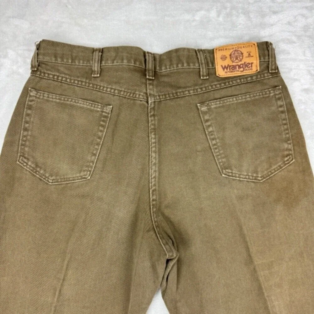 Vtg 90s USA Wrangler Jeans Relaxed‎ Fit Faded Jeans Size 36x30 Actual (32x30)